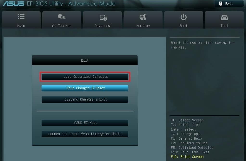 Не загружается компьютер Bios по умолчанию