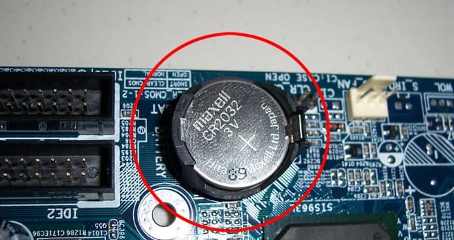 Не загружается компьютер cmos battery cr2032